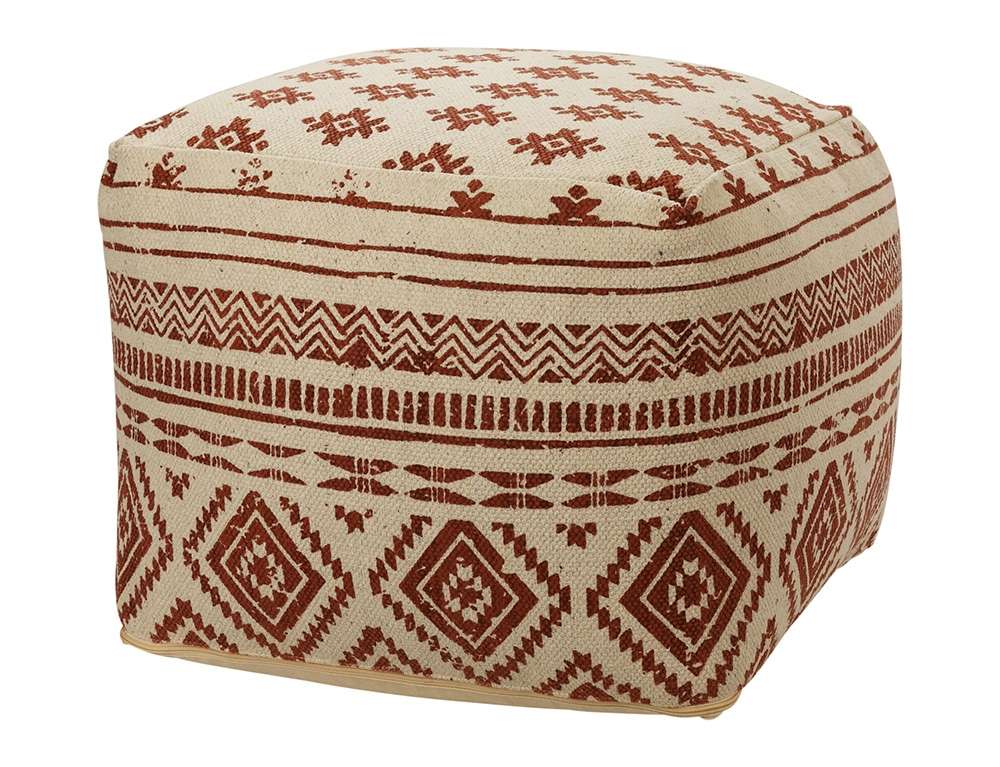 ΣΚΑΜΠΌ & ΠΟΥΦ POUF WITH PRINT 45X35CM A35841710  