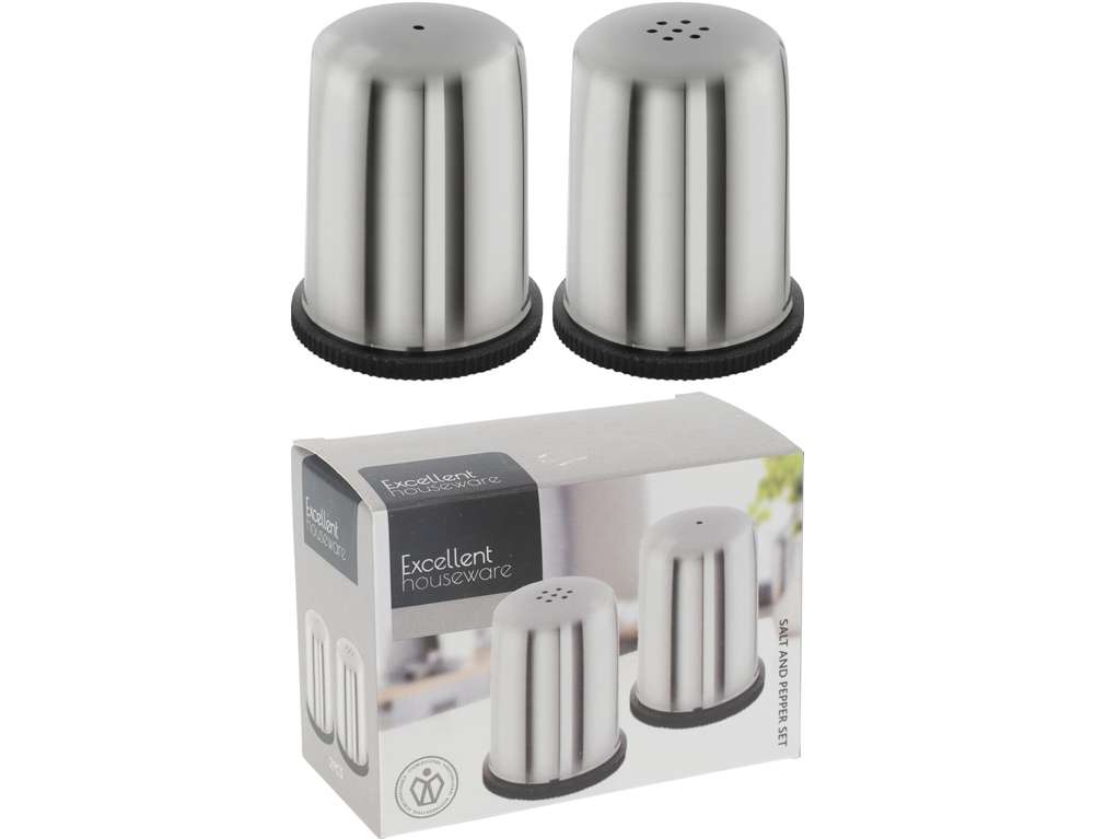 ΜΎΛΟΙ ΚΑΙ ΔΟΧΕΊΑ ΜΠΑΧΑΡΙΚΏΝ SALT AND PEPPER POTS EH A12800310  