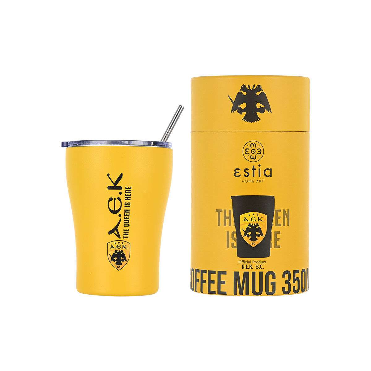 ESTIA ΘΕΡΜΟΣ COFFEE MUG AEK BC EDITION 350ml  