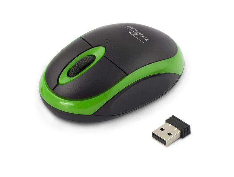 Mouse Esperanza Titanum TM116G 3D Volture Black - Green  
