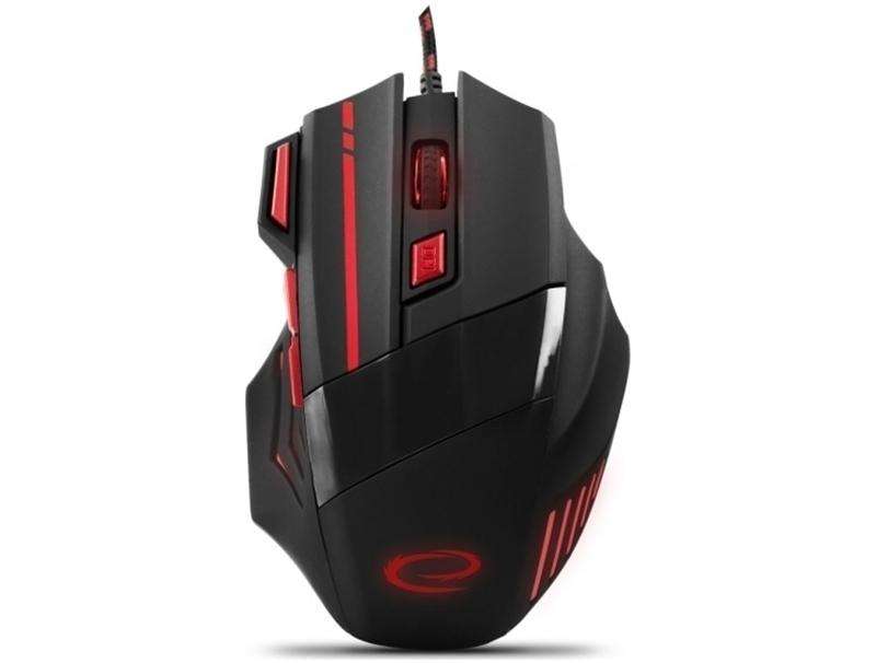 Mouse Esperanza MX201 7D wolf red wired  