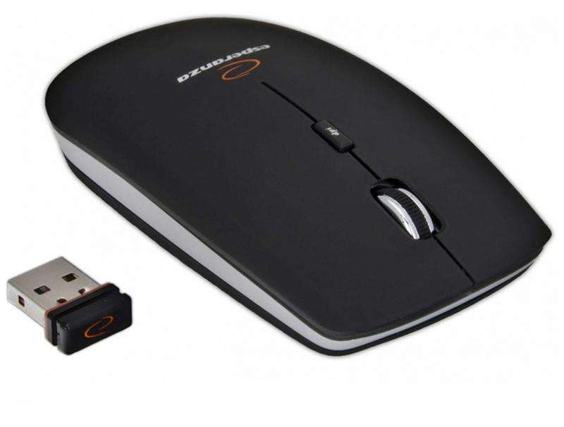 Mouse Esperanza Wireless Optical EM120K Nano Usb black  