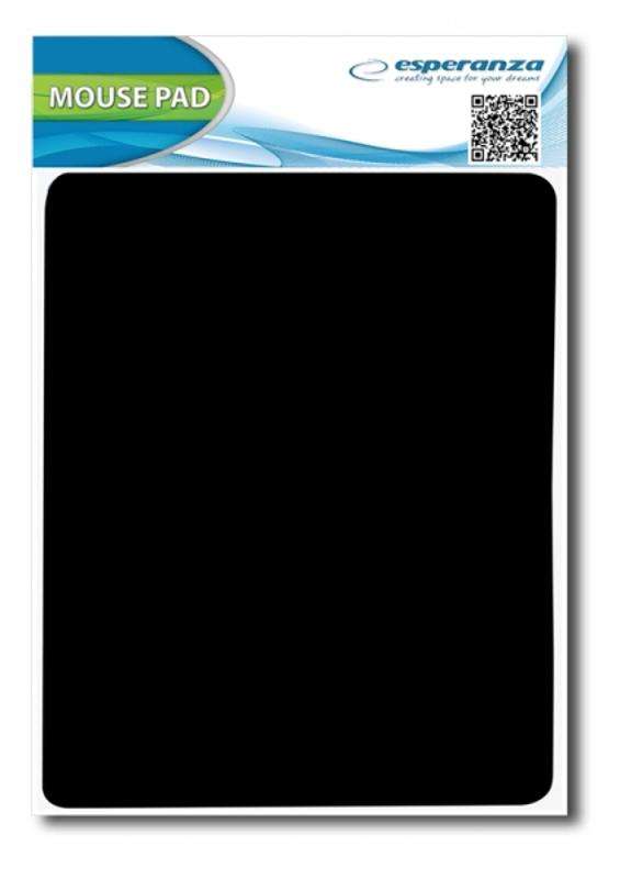 Mouse Pad ESPERANZA EA145K Black  