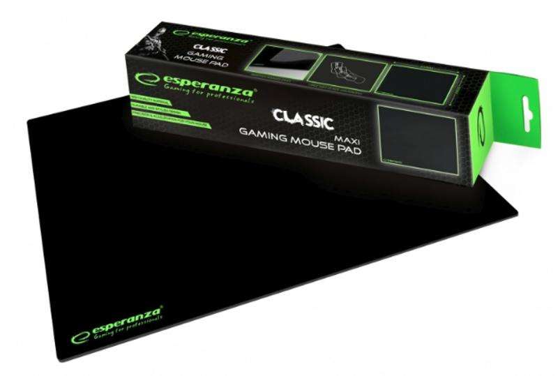 Mouse Pad Esperanza Classic Maxi EGP103K Black  