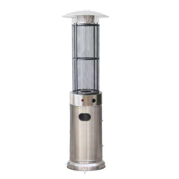 EUROLAMP ΘΕΡΜΑΣΤΡΑ ΥΓΡΑΕΡΙΟΥ ΚΥΚΛΙΚΗ 1,80m 11KW INOX (stainless steel)  