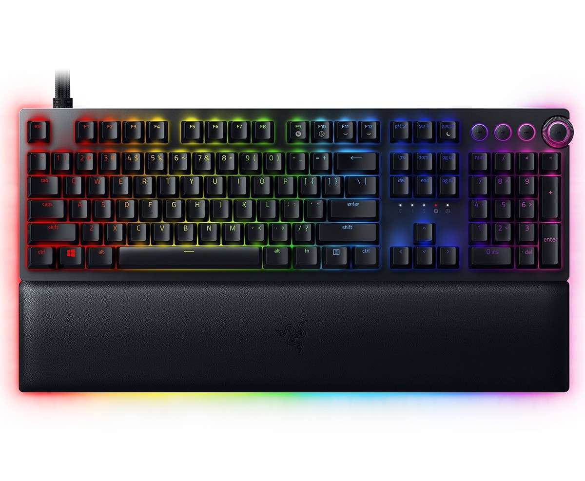 RAZER HUNTSMAN V2 ANALOG – RGB OPTICAL SWITCHES MECHANICAL CHROMA GAMING KEYBOARD US  