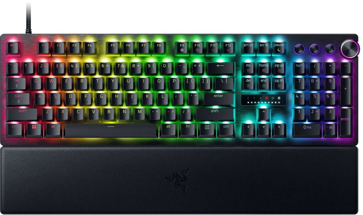 Razer HUNTSMAN V3 PRO ANALOG - Optical Gaming Keyboard - Rapid Trigger - Media Buttons - US Layout  