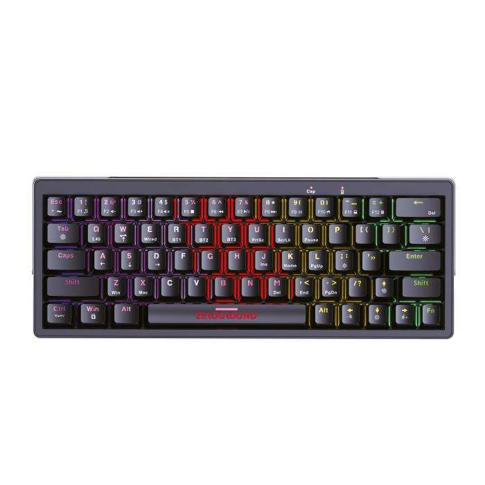 Keyboard Mechanical RGB Zeroground KB-3700G SATOMI v2.0  