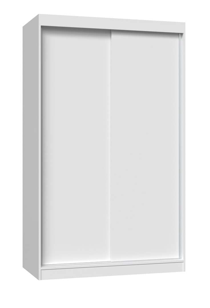 Topeshop IGA 120 BIEL B KPL bedroom wardrobe/closet 7 shelves 2 door(s) White  