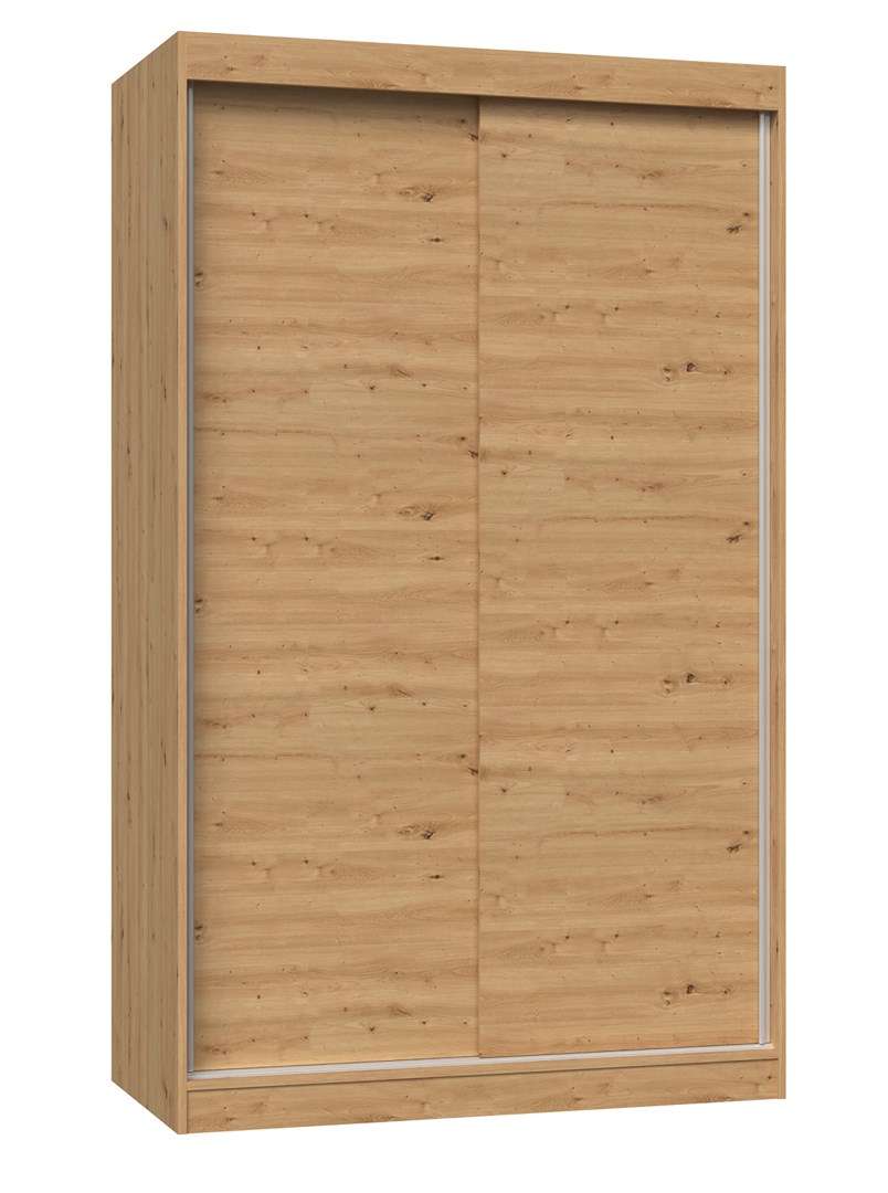 Topeshop IGA 120 ART B KPL bedroom wardrobe/closet 7 shelves 2 door(s) Oak  