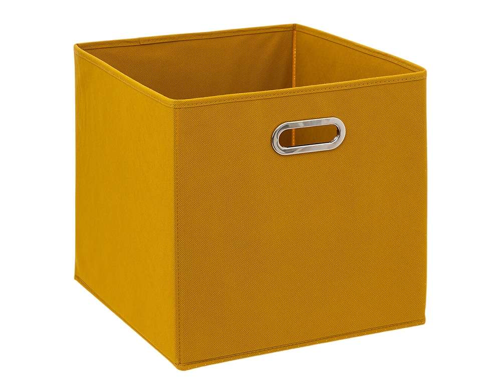 ΡΑΦΙΈΡΕΣ & ΑΠΟΘΗΚΕΥΤΙΚΆ ΚΟΥΤΙΆ STORAGE BOX 31X31 MUSTARD 138885Q  