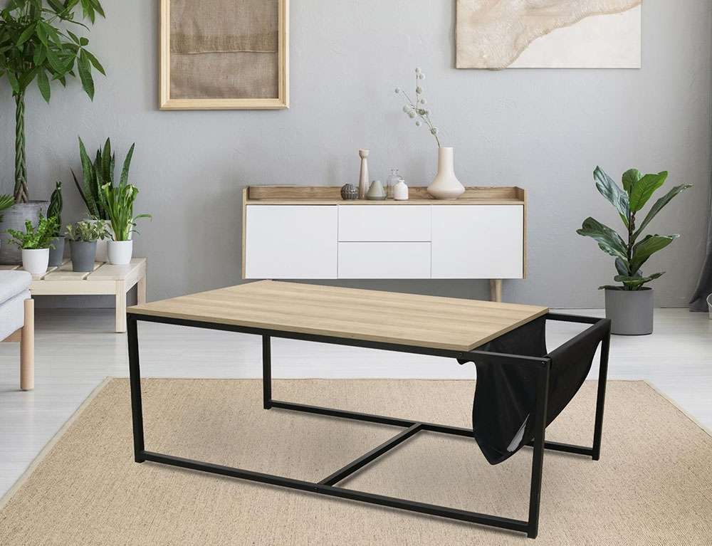 ΤΡΑΠΕΖΆΚΙΑ ΣΑΛΟΝΙΟΎ COFFEE TABLE WITH MAGAZINE HOLDER A1/M1 HD6578  