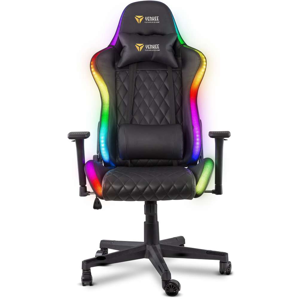 YENKEE YGC 300RGB STARDUST ΚΑΡΕΚΛΑ GAMING ΜΑΥΡΗ  