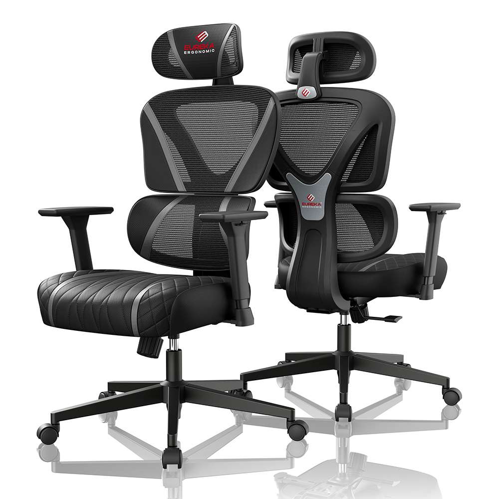 Gaming Καρέκλα - Eureka Ergonomic® ERK-GC06-GY  