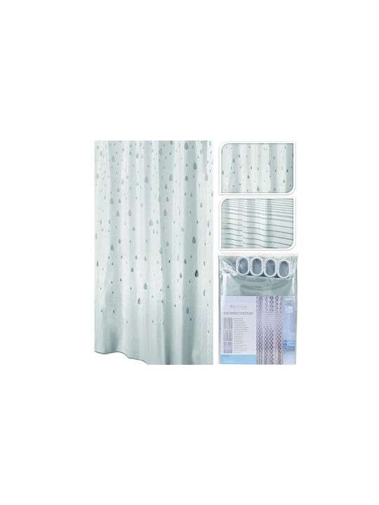 ΑΞΕΣΟΥΆΡ ΜΠΆΝΙΟΥ SHOWER CURTAIN 180X180CM 3ASS CY2100930  