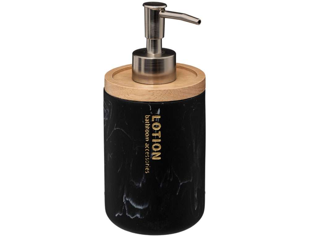 ΑΞΕΣΟΥΆΡ ΜΠΆΝΙΟΥ BLACK SOAP DISPENSER LEA 160939B  