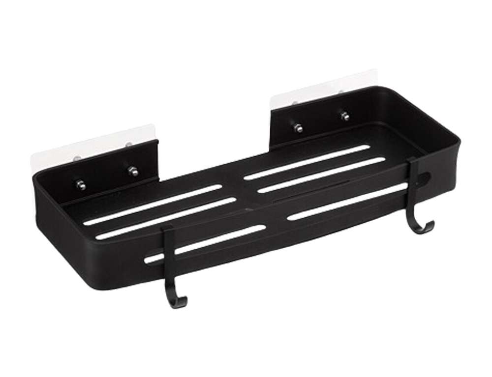 ΡΑΦΙΈΡΕΣ ΝΤΟΥΖ BLACK ALU SHELF WITH STICKER 200118  