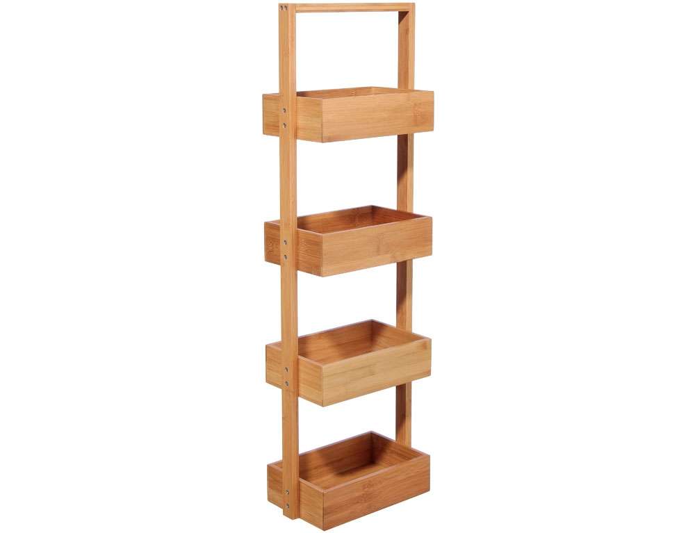 ΈΠΙΠΛΑ ΜΠΆΝΙΟΥ X4 SHELVES BAMBOO 216716020  