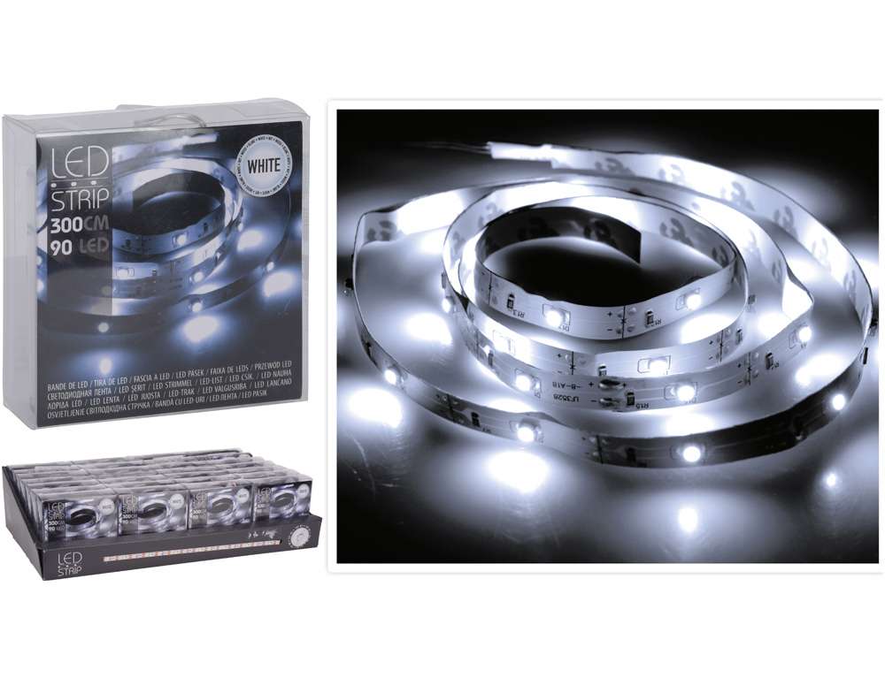 DECO LIGHT. LED ΦΩΤΆΚΙΑ LEDSTRIP 3MTR 30LED WHITE BO AXS500100  