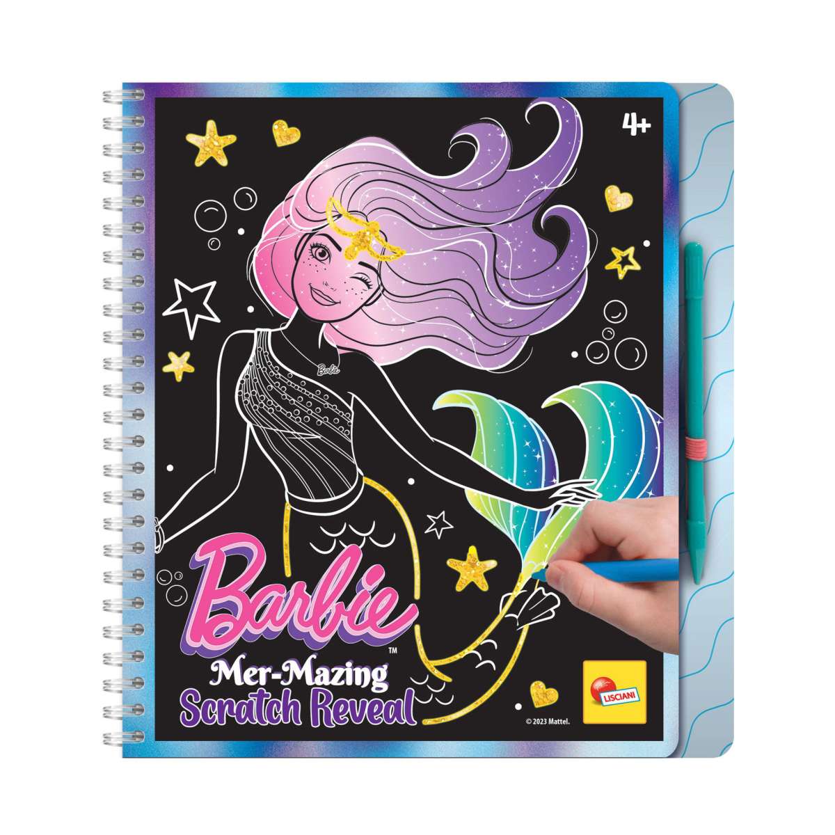 BARBIE SKETCH BOOK MER-MAZING SCRATCH REVEAL (12 ΤΜΧ)  