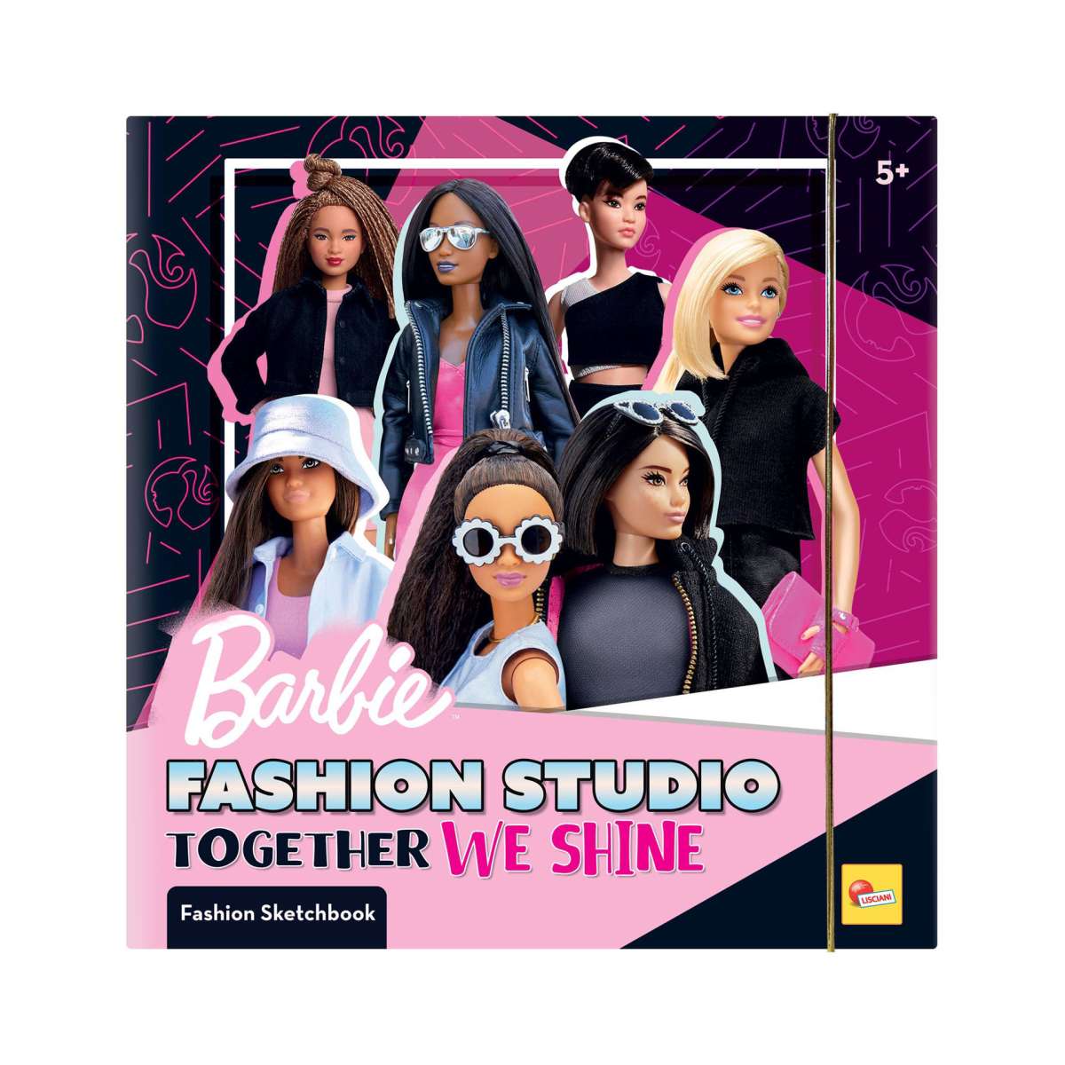 BARBIE SKETCH BOOK TOGETHER WE SHINE - ΑΤΕΛΙΕ ΜΟΔΑΣ (6 ΤΜΧ)  