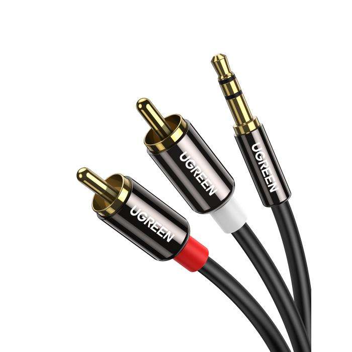 Cable Audio 3.5mm M/2xRCA M 2m UGREEN AV116 10584  