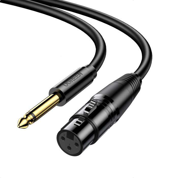 Cable Audio XLR to 6.5mm F/M UGREEN AV131 20719 2m  