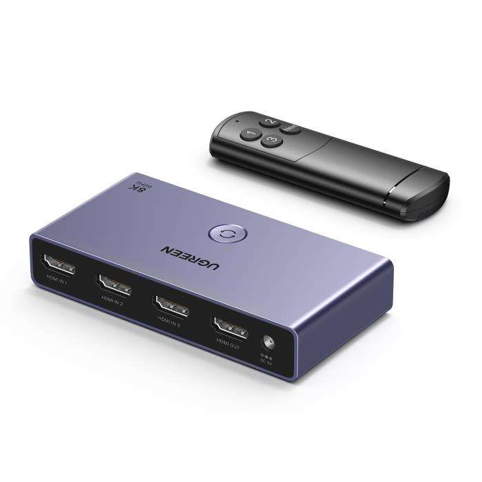 HDMI Switch 3Port 8K/60Hz UGREEN CM624 15604  