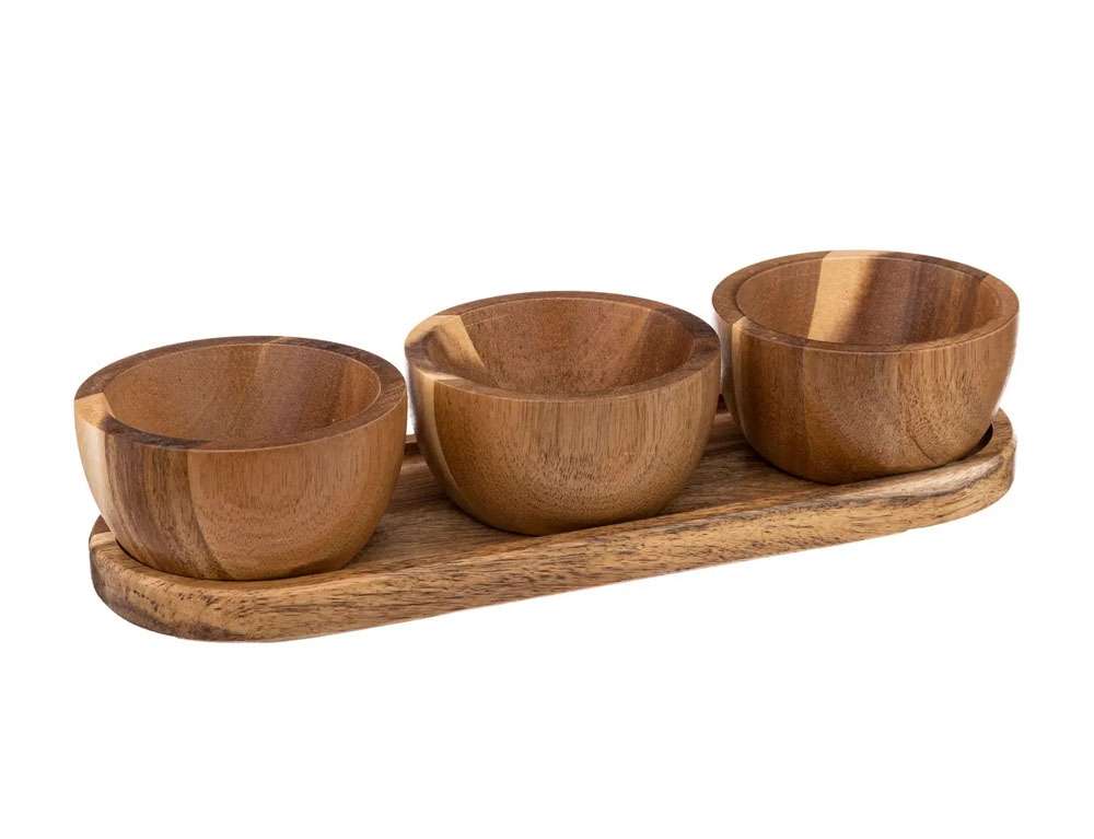 ΟΡΓΆΝΩΣΗ ΤΡΑΠΕΖΙΟΎ APPETIZER SET ACACIA 4P SECRET DE GOURMET 188886  