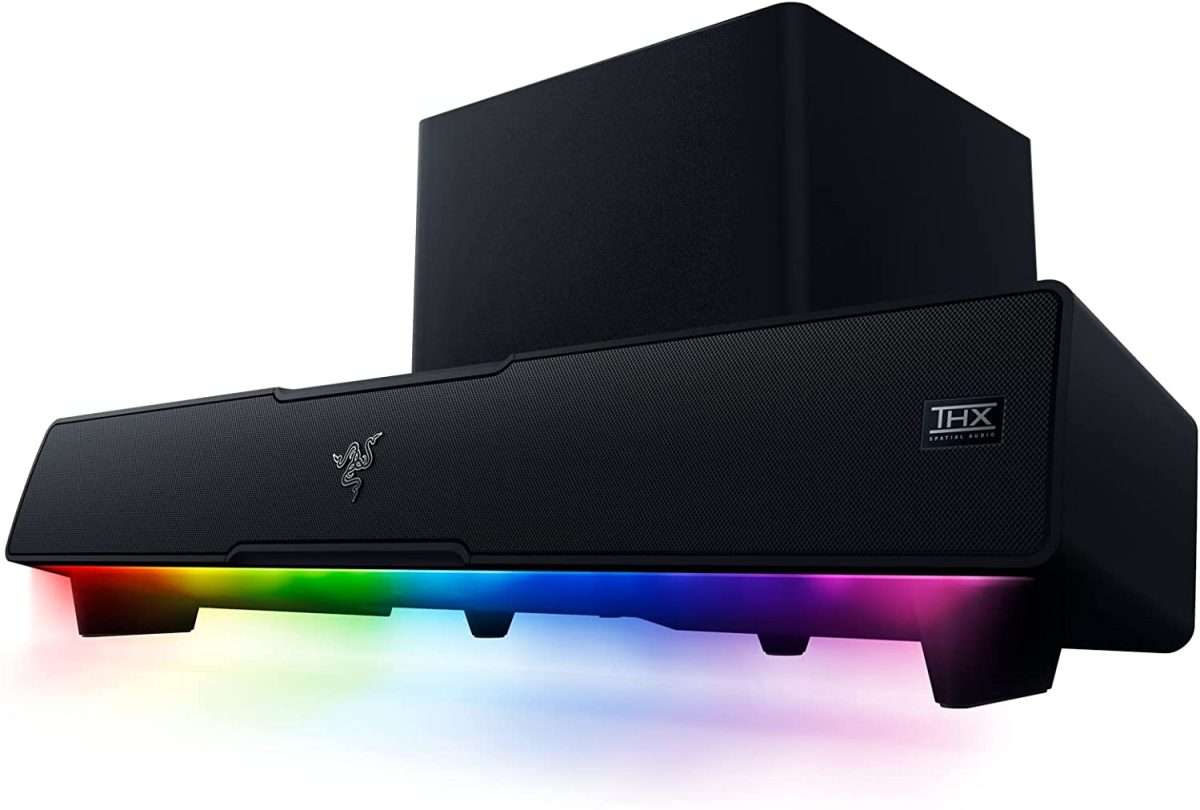 RAZER LEVIATHAN V2 – RGB GAMING SOUND BAR – THX SPATIAL 7.1 AUDIO  