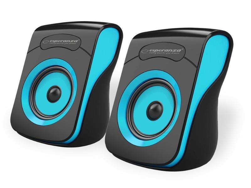 Speakers Esperanza 2.0 FLAMENCO EP140KB Black/Blue  