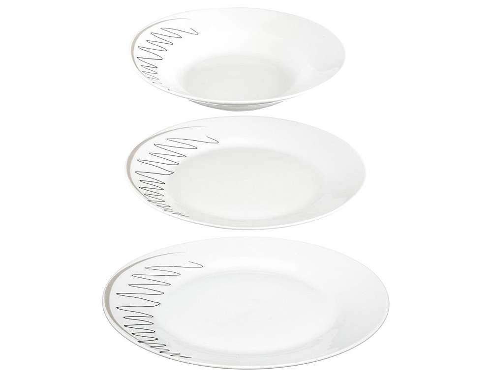 ΠΙΆΤΑ - ΣΕΤ ΔΕΊΠΝΟΥ/ΚΑΦΈ 18PCS SET TABLEWARE ESQUISSE 140594  