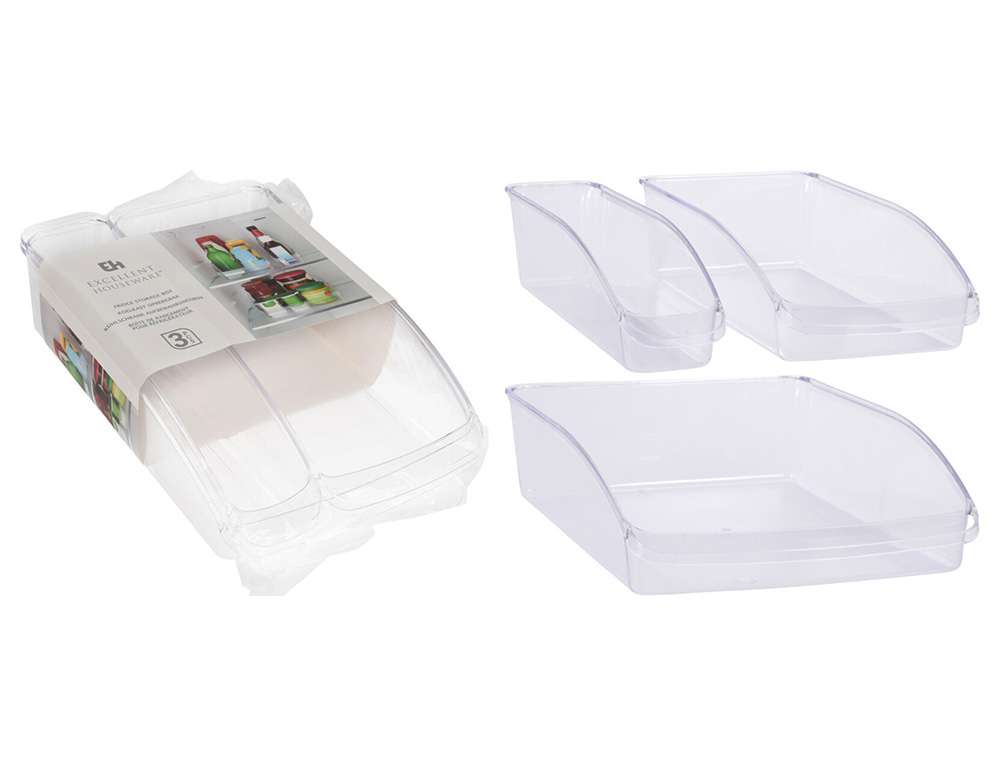 ΟΡΓΆΝΩΣΗ ΨΥΓΕΊΟΥ FRIDGE ORGANIZER EH PS SET 3PCS 030000880  