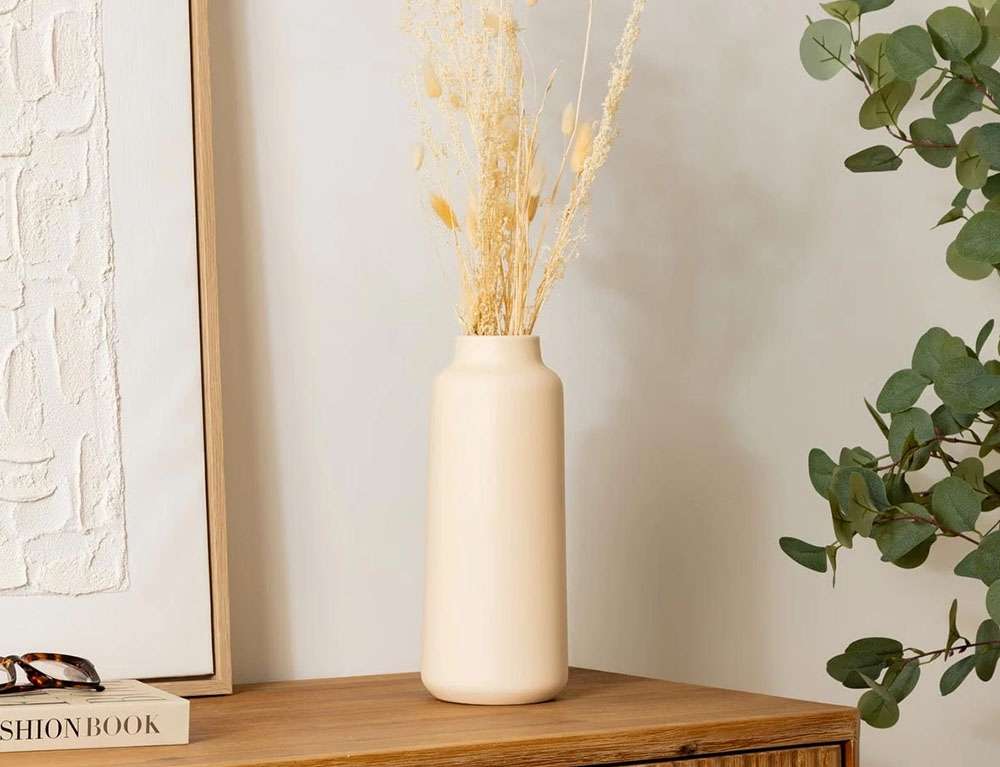 ΔΙΑΚΌΣΜΗΤΙΚΆ ΣΤΟΙΧΕΊΑ VASE CRMQ RILY BEIGE H30  