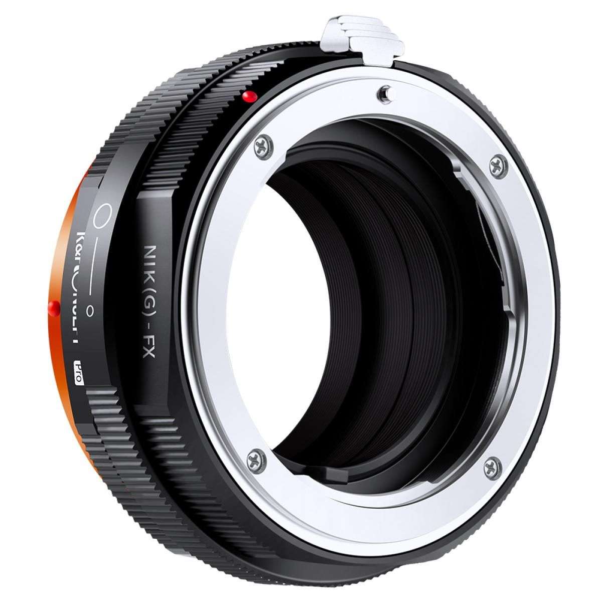 K&F Concept M18115 Nikon NIK(G)-FX PRO Anti-reflection Coating  Lens Adapter (Orange) KF06.443  