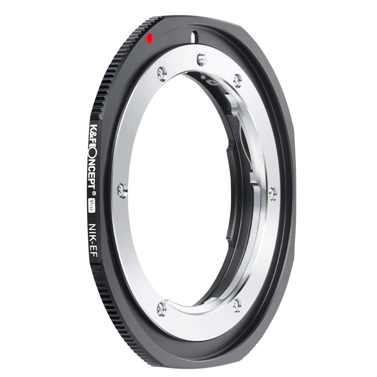 K&F Concept KF M11135 High-Precision Lens Adapter Ring NIK-EOS PRO(KF06.448)  