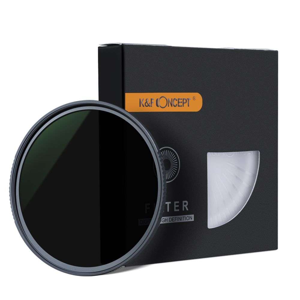 K&F Concept 49mm Nano-X ,Green Coated,Waterproof, Scratch-Resistant, Anti-Reflection ND8 Filter  