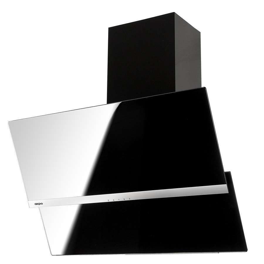 Cooker hood Akpo WK-4 Balance 60 Chimney Black  