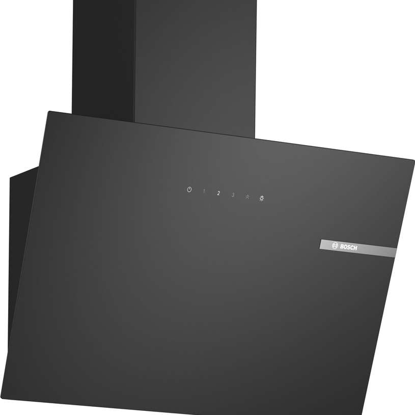 Bosch Απορροφητήρας Καμινάδα 60cm Μαύρος DWK65DK60  