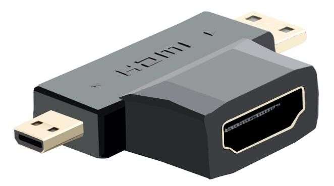 Feelworld HDMI converter HDMI to Mini HDMI & Micro HDMI (HDMIconv)  