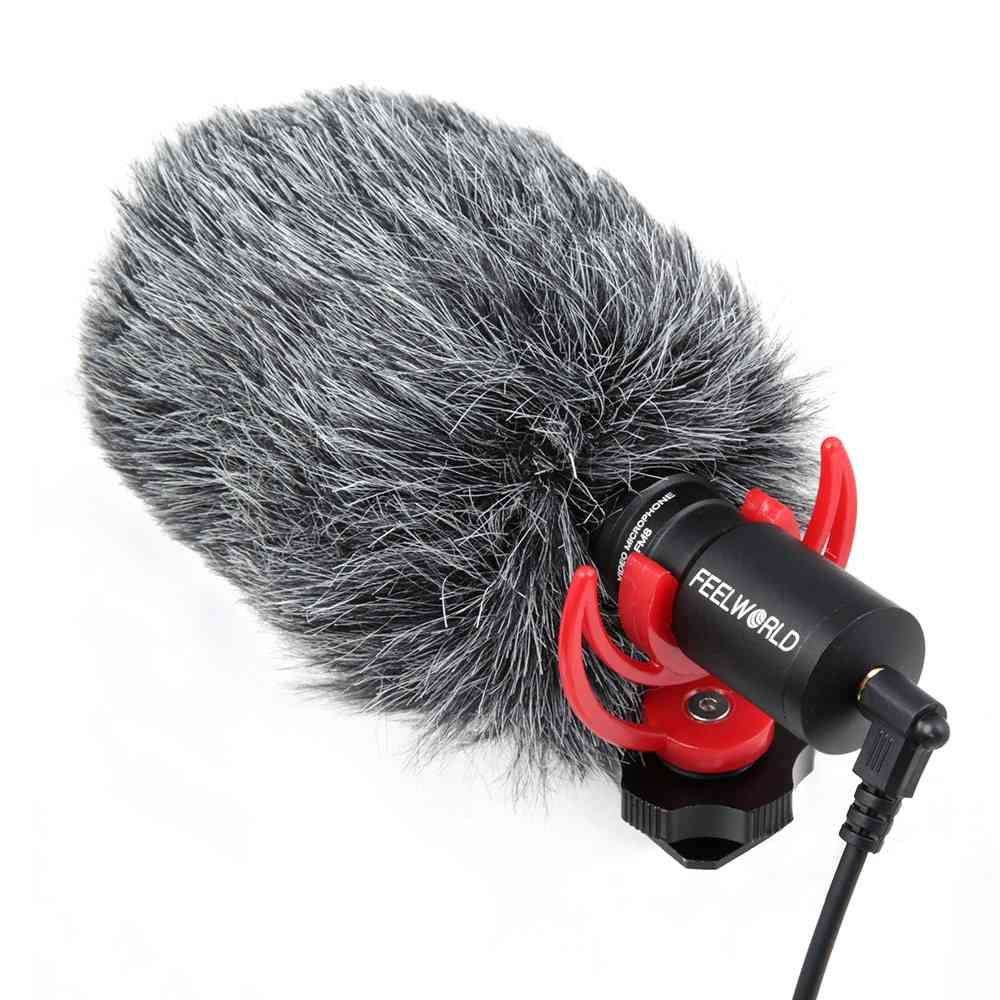 Feelworld FM8 Universal Compact Video Microphone For Filmaking Vlogging Music Live Streaming  