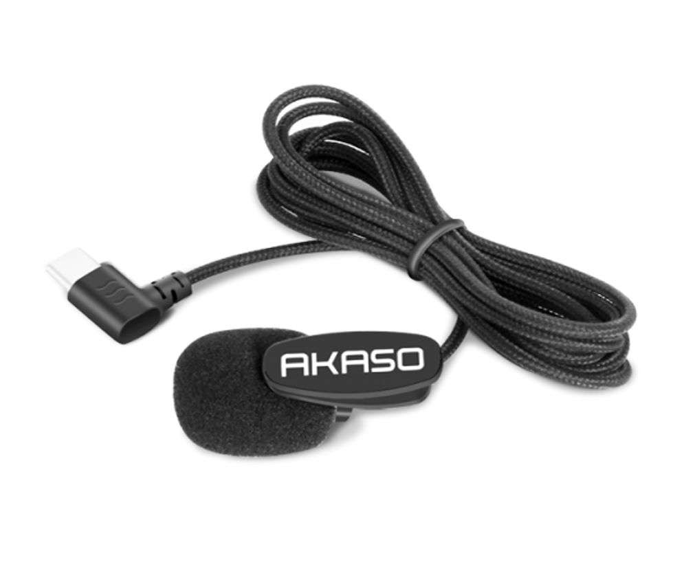 Akaso External Microphone 1683 for V50X (New Version), Brave 7 , Brave 8  