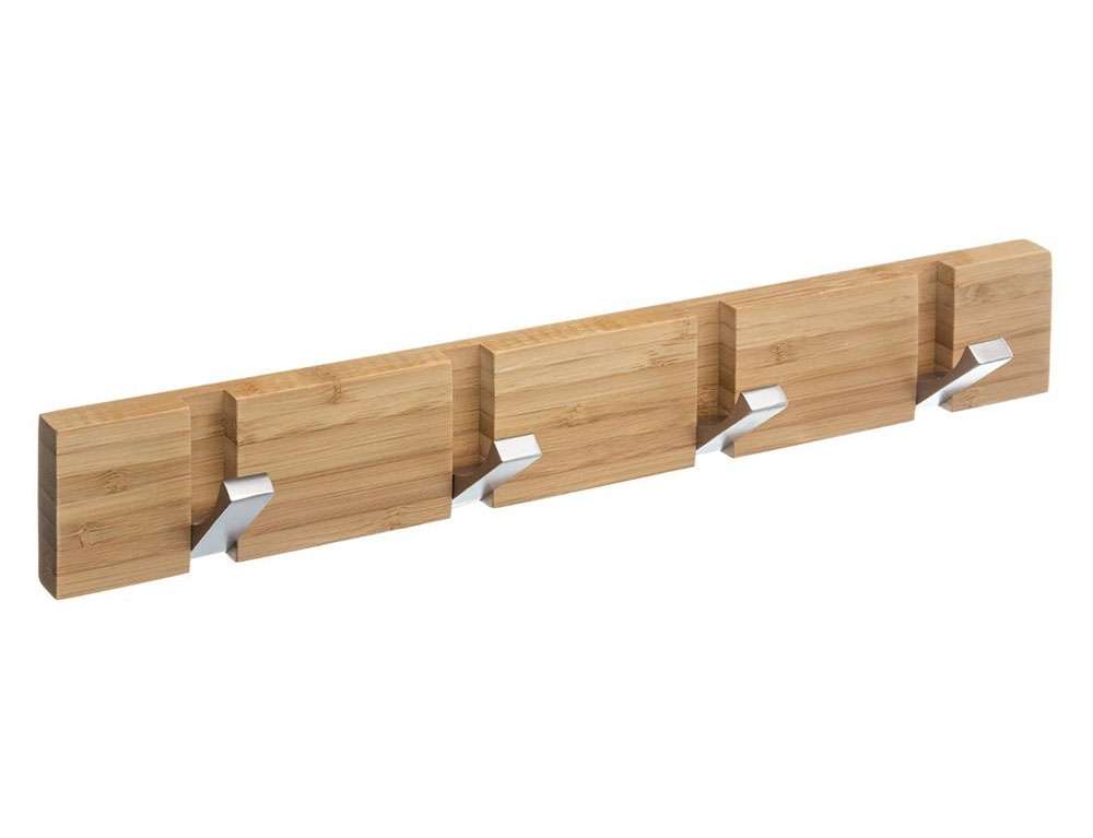 ΚΡΕΜΆΣΤΡΕΣ & ΚΑΛΌΓΕΡΟΙ BAMBOO/MTL FOLD WALL HOOK 4H FIVE 151577  